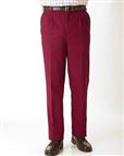 Red Cotton Chino Trousers 